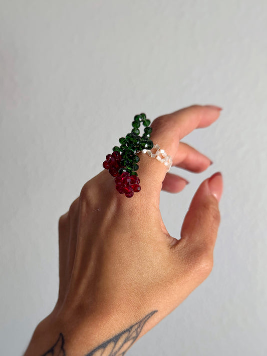 Chérie Bomb - Handmade Beaded Ring