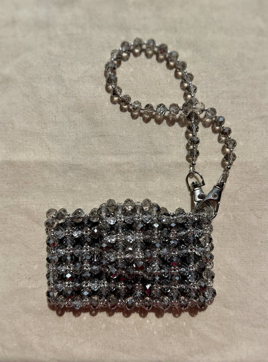 Britney — Handmade Beaded Card Holder Bag