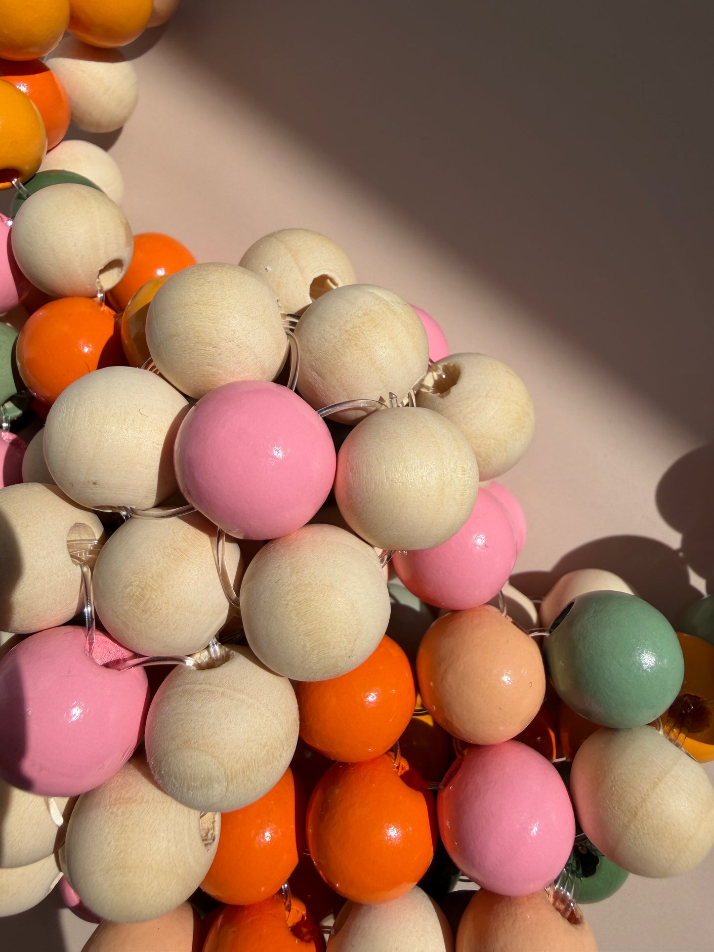 Sherbet Mini - Handmade Beaded Card Holder Bag