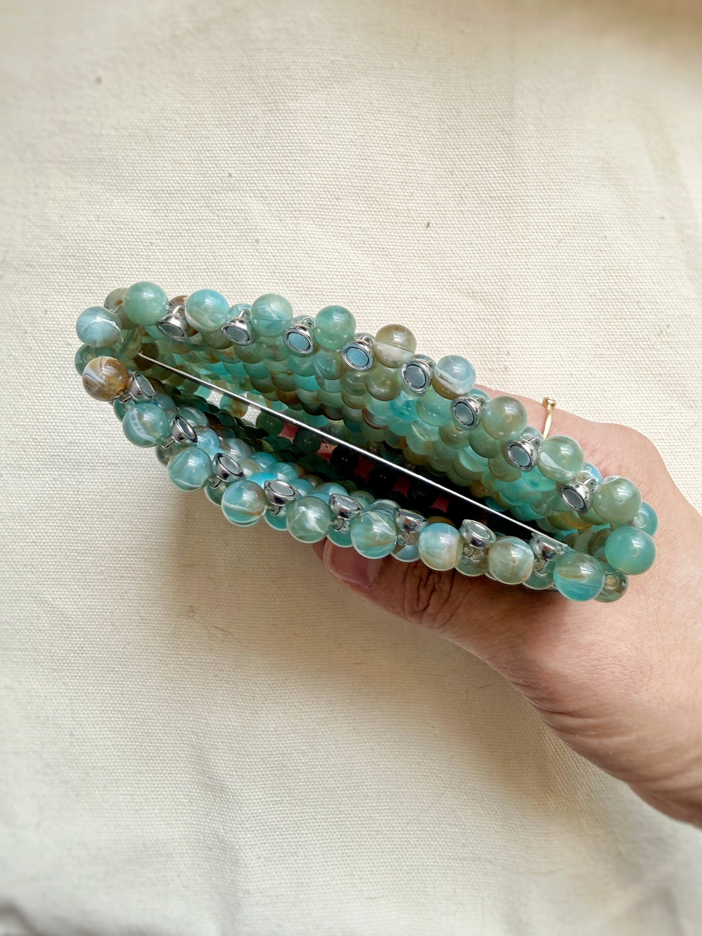 Eden - Handmade Beaded Wallet