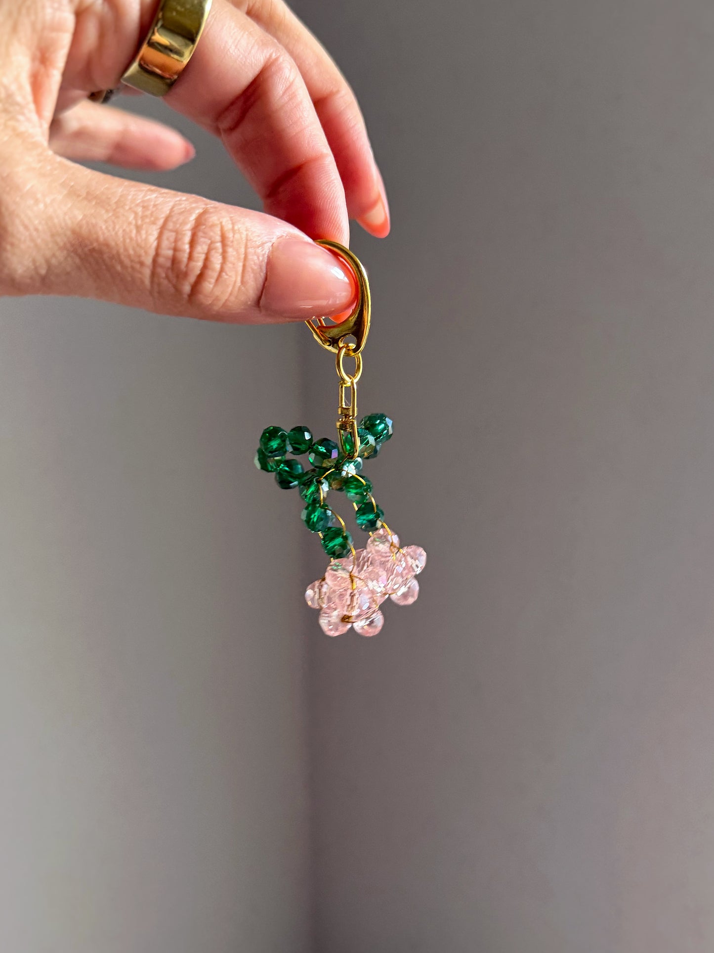 Chérie — Beaded Cherry Charm