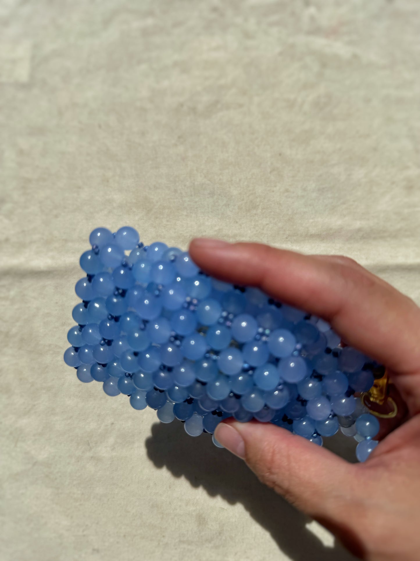 Jaqueline - Handmade Beaded Card Holder Bag